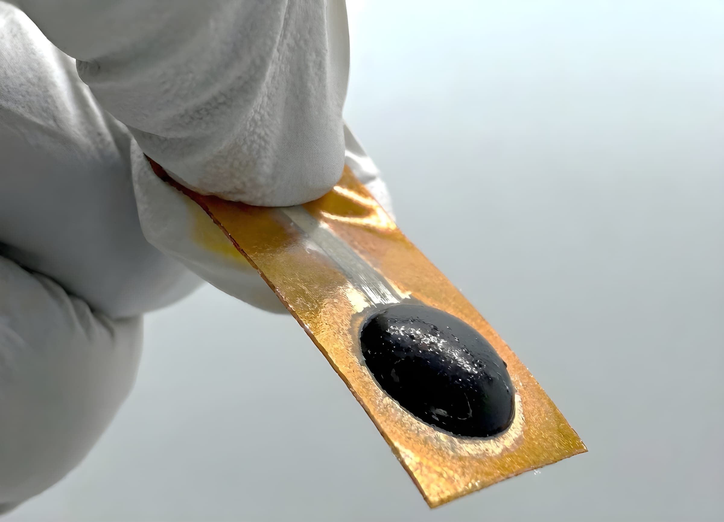 Polytecks electrode material — close-up texture